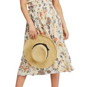 Free People Isla Floral Midi Sundress
